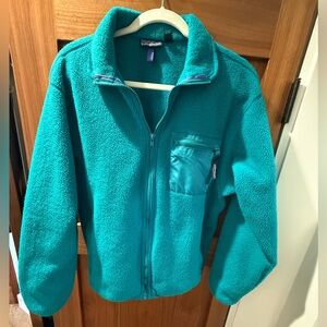 Vintage 1990’s Patagonia fleece Made in the USA - teal